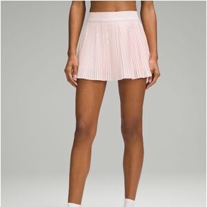 Lululemon Varsity High Rise Pleated Tennis Skirt